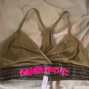 Savage X Fenty Green Sports Bra
